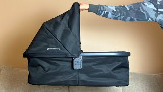 UPPAbaby Bassinet Review  How To Use With Stroller and Bassinet Stand [upl. by Derry]