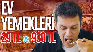 29TL vs 930TL EV YEMEKLERİ SonradanGörme [upl. by Friedrick]