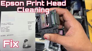 Epson Print Head CleaningL3110L3210L3150L5290L120L121 [upl. by Leonid]