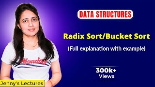 710 Radix SortBucket Sort in Data Structure  Sorting Algorithm [upl. by Ennayd621]