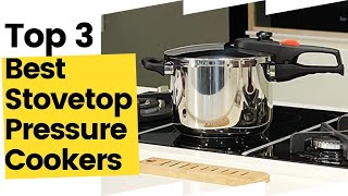 3 Best Stovetop Pressure Cookers in 2023 [upl. by Lytsirk]