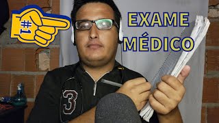 ASMR MÉDICO  FAZENDO CHECKUP EM VOCÊ [upl. by Yenetruoc876]