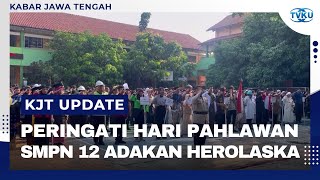 Herolaska Ajang Kreativitas Siswa SMPN 12 Peringati Hari Pahlawan [upl. by Maxy]