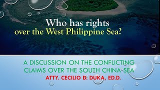 ATTY DUKAs Discussion on West Phil Sea [upl. by Daeriam]