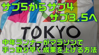 RoadTo別大  road46 前シーズン初戦でサブ5がやっとだった中年ランナーはどうやって1年でサブ35達成できたのか紹介します [upl. by Enirak]