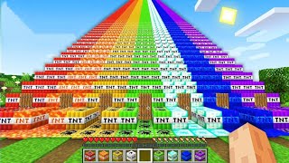 Seven Different Colour TNT STAIRS [upl. by Kiah634]