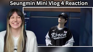 Stray Kids SKZ VLOG  Seungmin MiniVlog 4 Reaction  HAPPY BIRTHDAY SEUNGMIN [upl. by Umont]