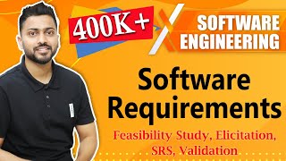 Software Requirements  Requirement Engineering  Feasibility Study Elicitation SRS Validation [upl. by Aramen358]