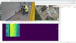 Sintela  Perimeter Intrusion Detection System PIDS  Angle Grinder Cutting example [upl. by Harlow]