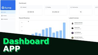 Build Dashboard App with Nextjs 14 [upl. by Athalla831]