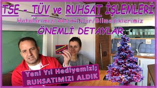 KARAVAN YAPIMI15  KARAVAN RUHSATI  TSETÜVTÜRKNOTER  ZORUNLULUKLARİŞLEMLERMASRAFLAR  DIY [upl. by Thrasher428]