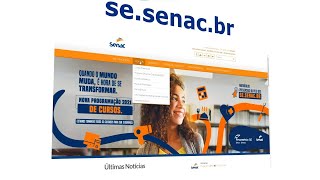 Como efetivar a matrícula no Senac [upl. by Neehsuan]