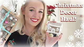 Christmas Decorations Haul Baubles Gifts amp More  Fashion Mumblr [upl. by Affra]