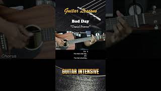 Bad Day  Daniel Powter  EASY Guitar Tutorial with Chords  Guitar Lessons  guitarhowto [upl. by Eojyllib]