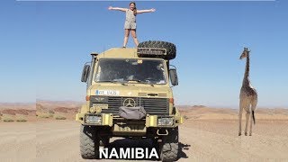 Namibia  Rundreise im Nord  Westen mit Unimog [upl. by Nolitta]