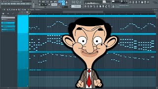 Mr Bean Theme Song Remake in FL Studio Free FLP [upl. by Koo]