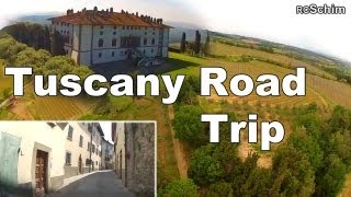 Great flights over Tuscany in bella Italia RCSchim TOSCANA Roadtrip with Tricopter [upl. by Ly]