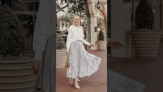 Latest Pakistani Long Skirts Outfits Ideas For Girls Beautiful Trendy Skirts Outfits Ideas For Girls [upl. by Zetneuq]