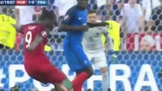 Eder Goal  Portugal 1  0 France  Euro 2016 Final [upl. by Auqinat]