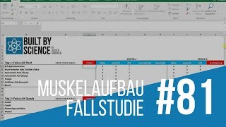 Trainingsplan Muskelaufbau Dein vollautomatisiertes Trainingstemplate [upl. by Thompson]