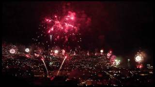 Madeira Island fireworks display 2011 2012 HD [upl. by Ralston493]