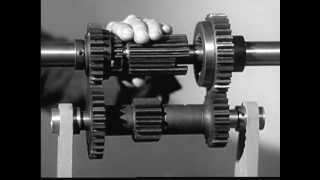 Spinning Levers  How A Transmission Works 1936 [upl. by Tupler]