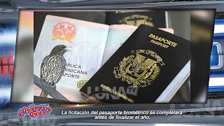 La licitación del pasaporte biométrico se completará antes de finalizar el año [upl. by Gee]