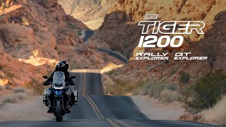 Epic Touring with the New Tiger 1200 GT Explorer and Rally Explorer [upl. by Fritz]