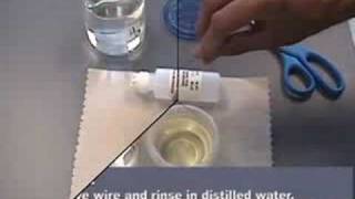 How to Make an AgAgCl Reference Electrode [upl. by Aloysius]