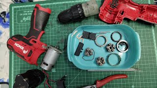 Enon cordless drill machine repair  screwdriver machine repair  cordless drill gearbox repair [upl. by Nelrsa]