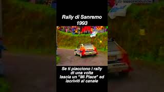 Rally di Sanremo 1993 Short 6 [upl. by Eilitan]