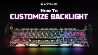 Tutorial  How to Customize RGB Backlight of GravaStar Mercury Keyboard  For K1 ProK1K1 Lite [upl. by Foscalina878]