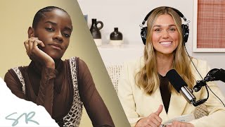 My Black Panther Audition and How God Showed Up  Sadie Robertson Huff amp Letitia Wright [upl. by Laurice311]