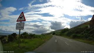 Scotland by Road  A9  Sutherland  Ousdale to Lochbeg [upl. by Drannel537]