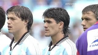 FIFA World Cup 1998  Japan vs Argentina  HD [upl. by Notluf]