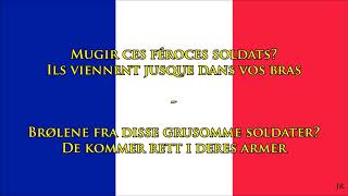 Frankrikes nasjonalsang FRNO tekst  Anthem of France Norwegian [upl. by Cooperman673]