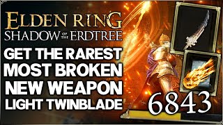 Shadow of the Erdtree  The True BEST New Weapon in Game  Euporia Twinblade Guide  Elden Ring [upl. by Nicoline]