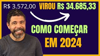 APRENDA ISSO E COMECE SUA RIQUEZA EM 2024 COM FUNDOS IMOBILIÁRIOS E AÇÕES INVESTINDO BEM [upl. by Balliol962]