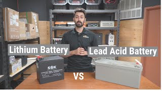 Lithium vs AGM Batteries Whats Best For OffGrid Solar Power Systems Comparison amp Breakdown [upl. by Mussman]