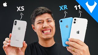 Qual MELHOR iPhone XS vs iPhone XR vs iPhone 11 para 2024 [upl. by Akcinehs]