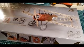 I Built Aircraft Biplan  Sopwith Camel  Artesania Latina  Presentation [upl. by Michaud174]