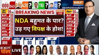 Lokshabha Elections Exit Poll LIVE एग्जिट पोल ने सबको कर दिया हैरान विपक्ष की EMERGENCY मीटिंग [upl. by Willy]