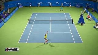 AO International Tennis  Matteo Berrettini vs Gaël Monfils  14 Final US Open 2019 [upl. by Arymas117]