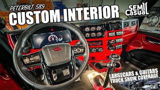 Peterbilt 589 custom interior is complete [upl. by Johnston]