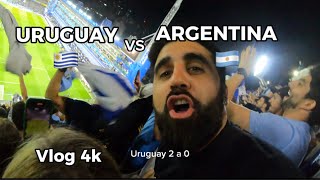 URUGUAY vs ARGENTINA en la BOMBONERA Vlog 4k [upl. by Florencia719]