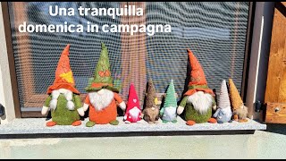 Una tranquilla domenica di settembre  bucato  mobiletto  pomodori EP 1 vlog campagna natura [upl. by Malvina]