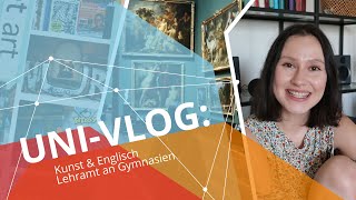 Kunst amp Englisch studieren 🎨📚  UniVlog Lehramt an Gymnasien an der TU Dresden [upl. by Annaeerb]