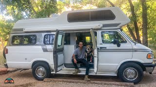 1995 Sportsmobile Camper Van Renovated Into Functional Full Time Tiny Home [upl. by Pas]