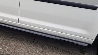 VW caddy side bars [upl. by Kablesh625]