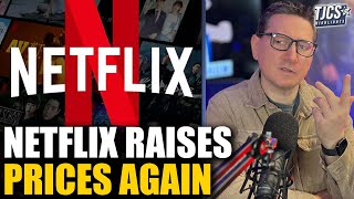 Netflix Raises Prices Again Much Sooner Than Expected [upl. by Younglove708]